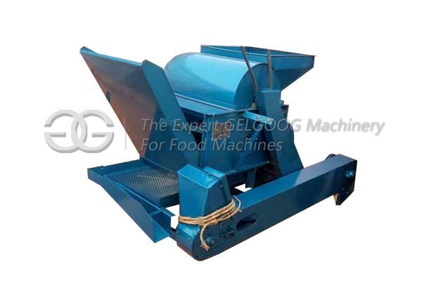 castor seeds shell cracking machine