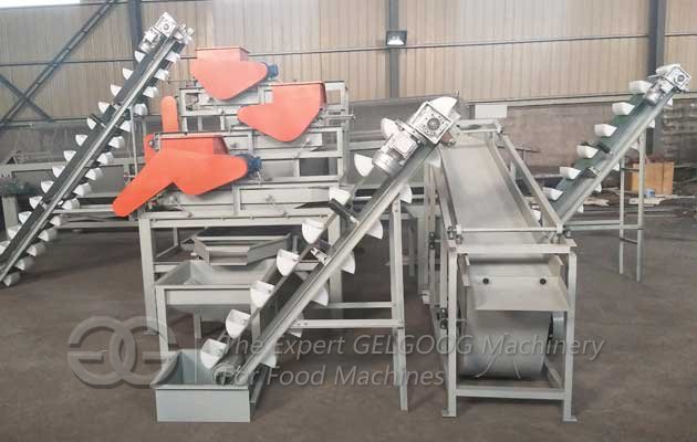 Good Quality Hazelnut Shelling Line